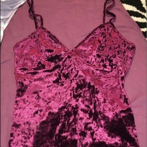 velvet bodysuit